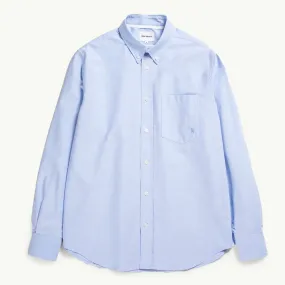 Algot Oxford Monogram - Pale Blue