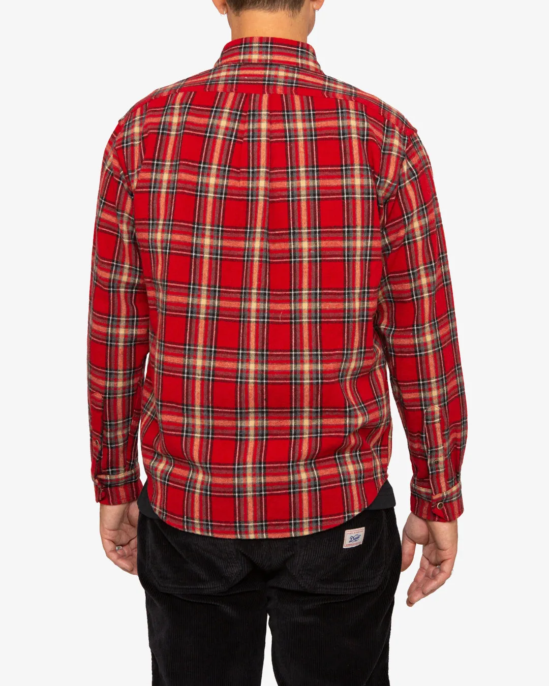 Allan Flannel Shirt - Red