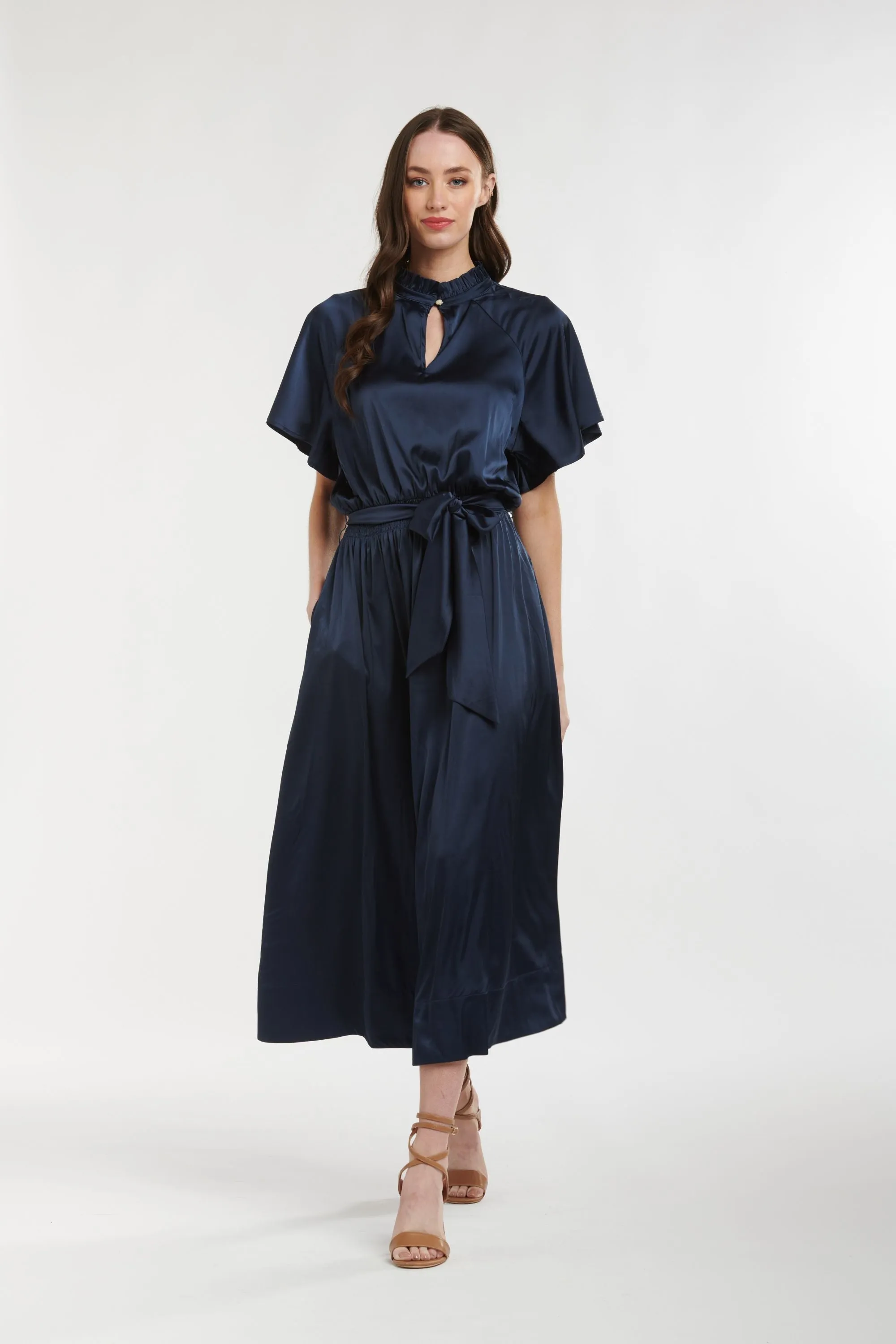 Angelica Dress Navy