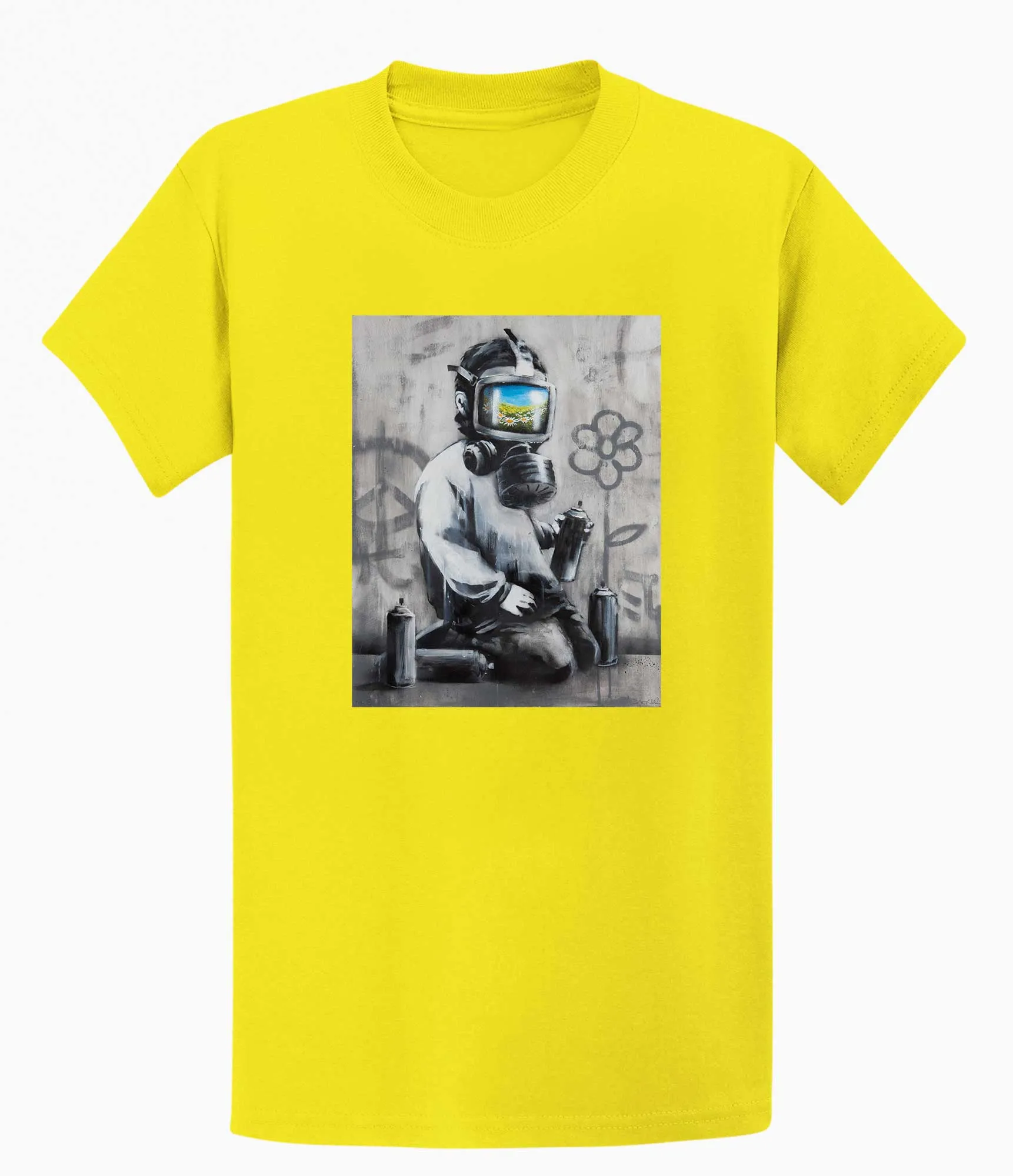 Banksy T-shirt - Gasmask