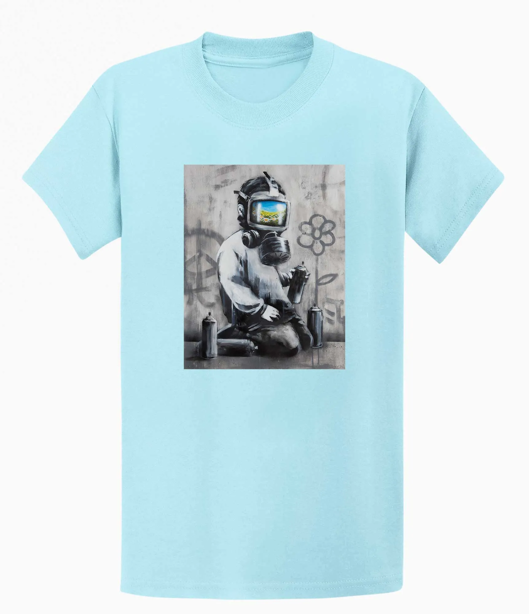 Banksy T-shirt - Gasmask