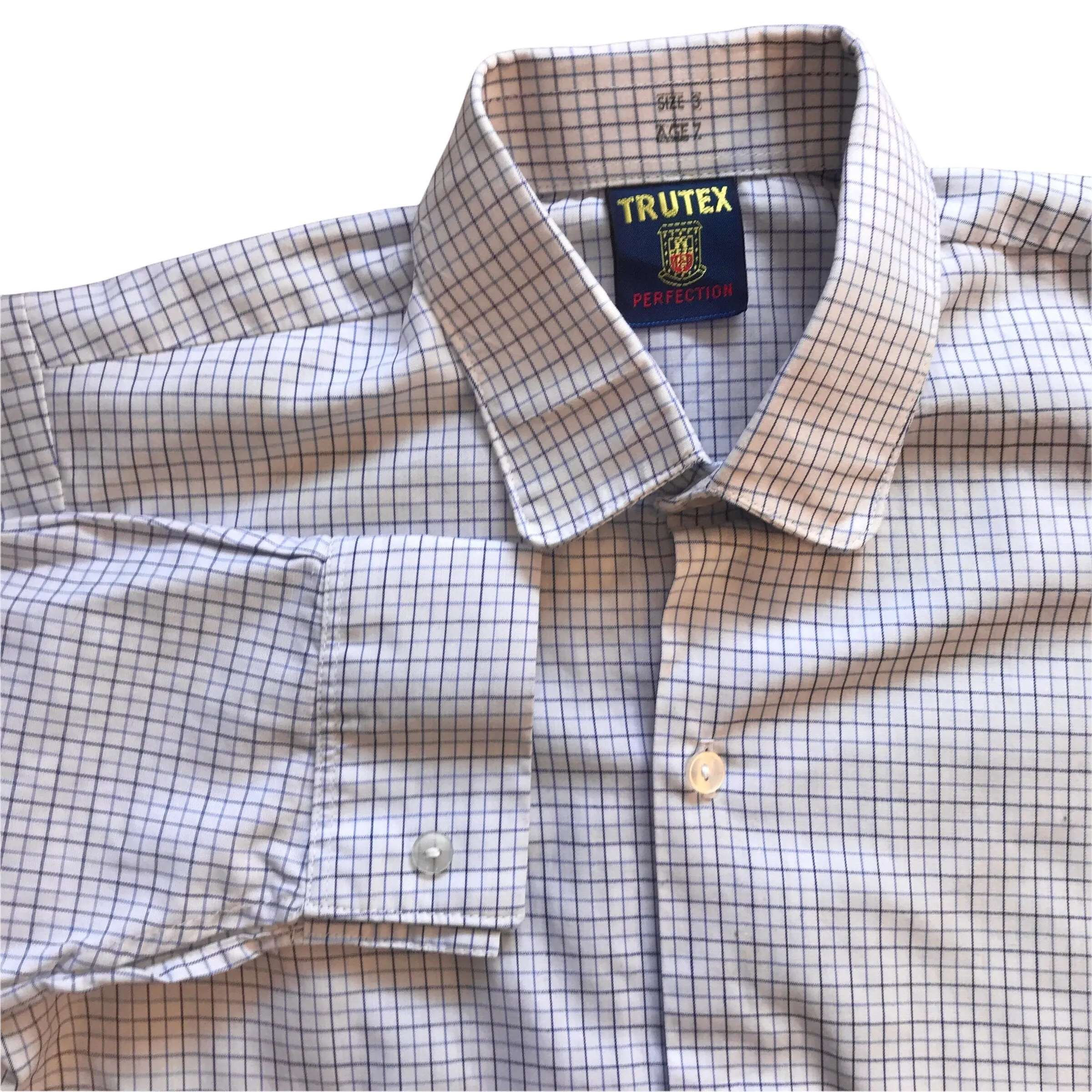 Blue Check Shirt  / 2-3Y