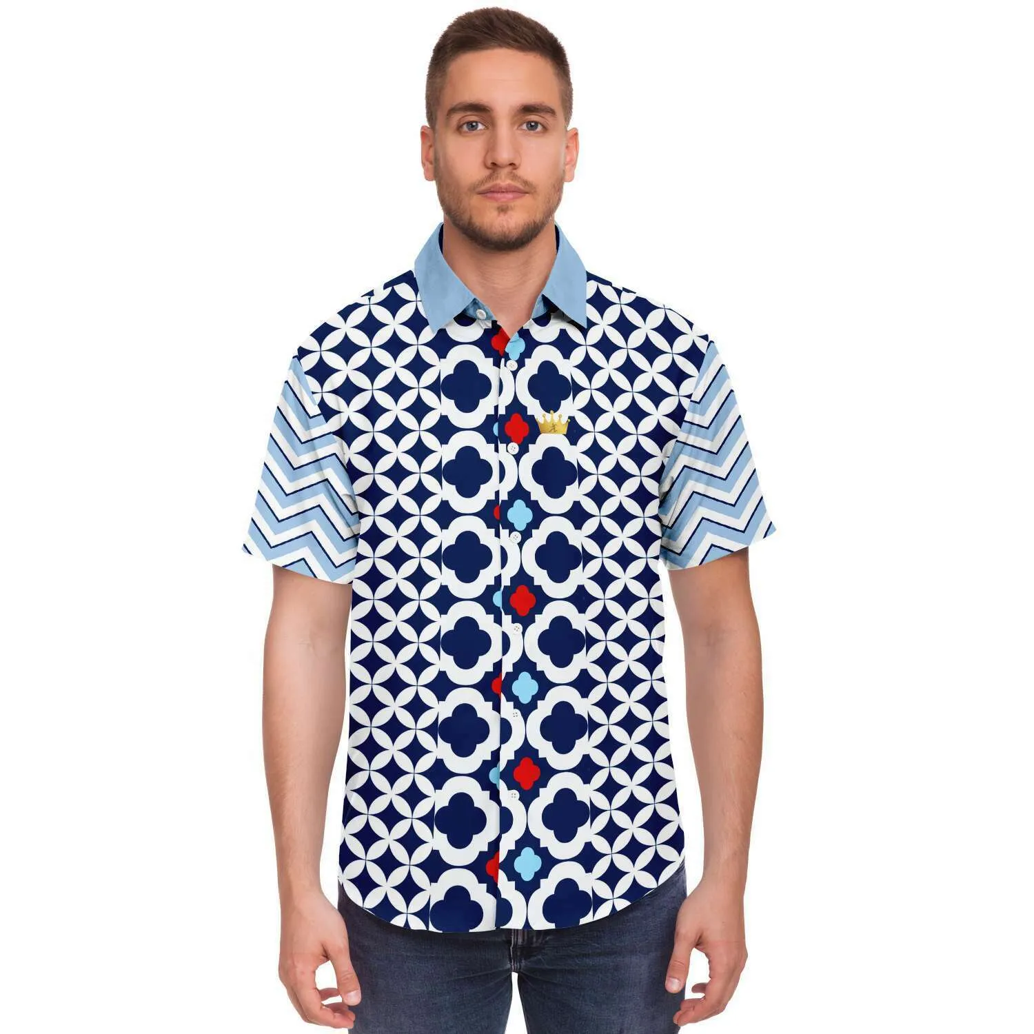 Blues Clues Short Sleeve Button Down Shirt