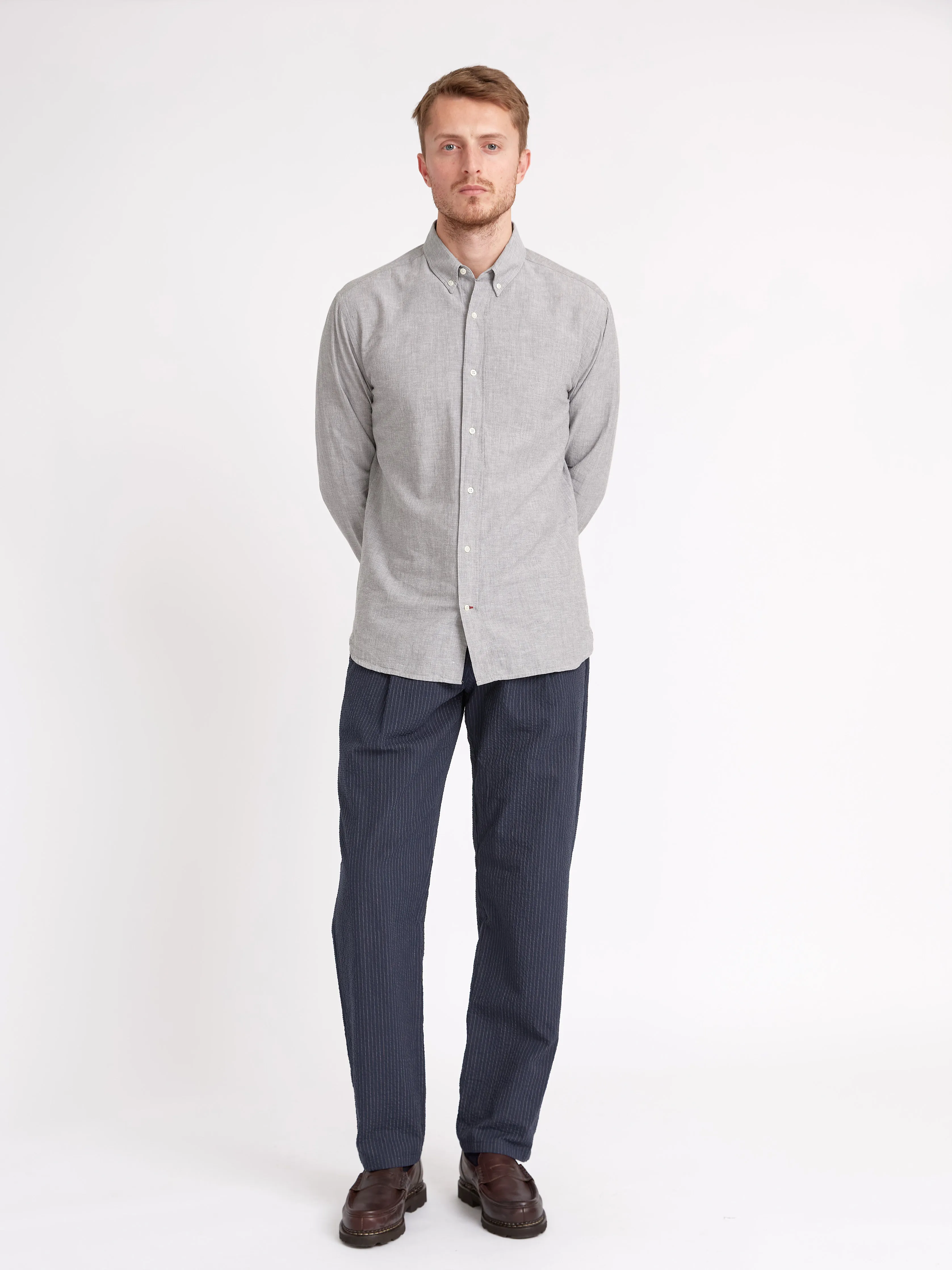 Brook Shirt Campbell Grey