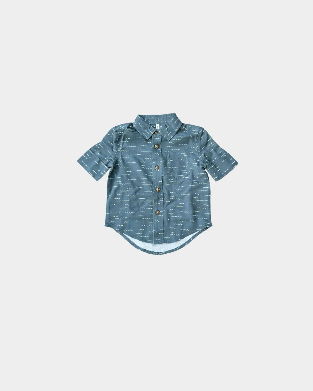 Button Up Shirt - Waves