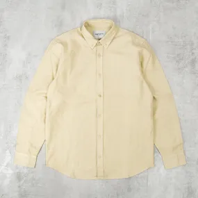 Carhartt WIP Bolton L/S Shirt - Beryl