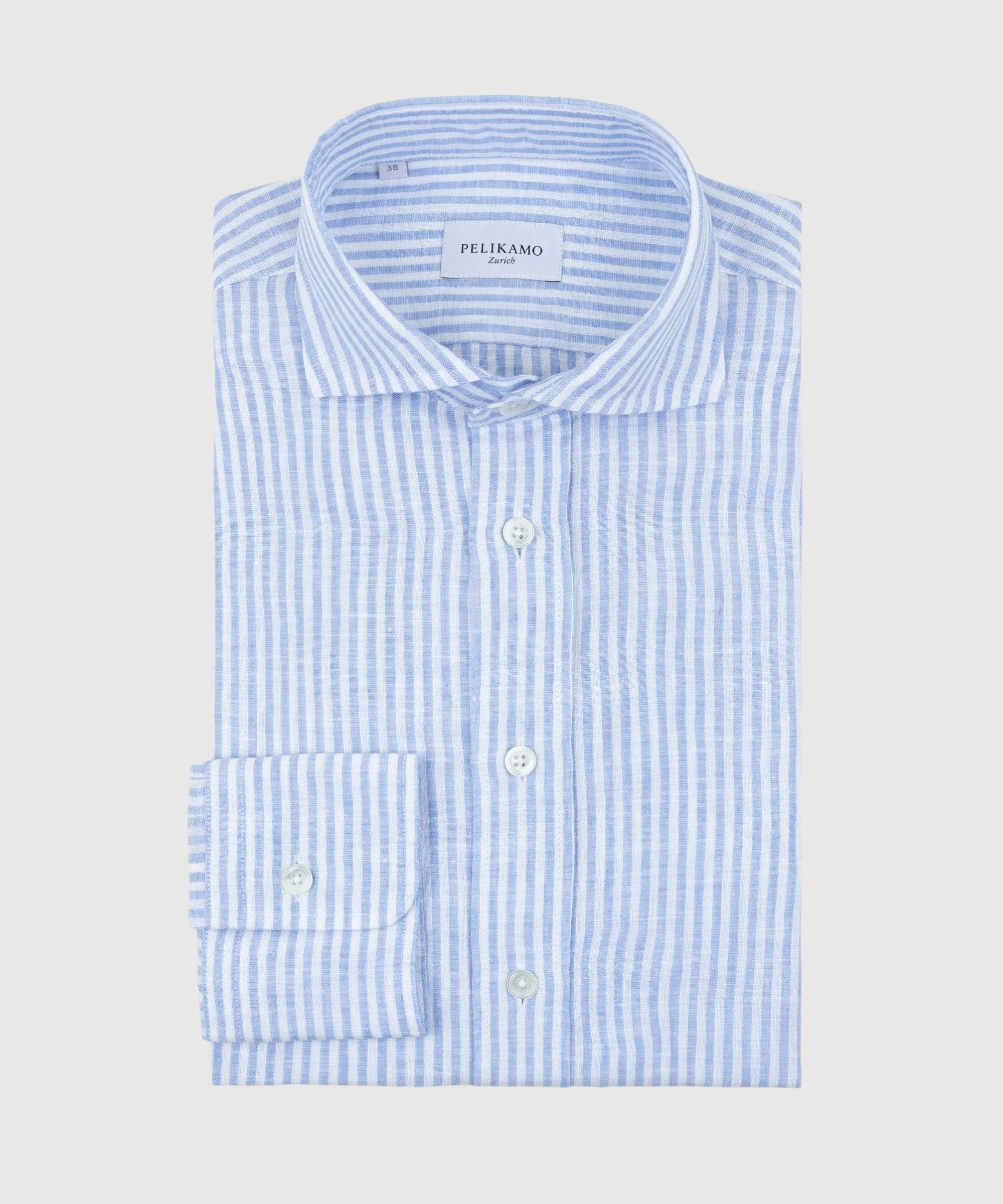 Casual Striped Linen Shirt