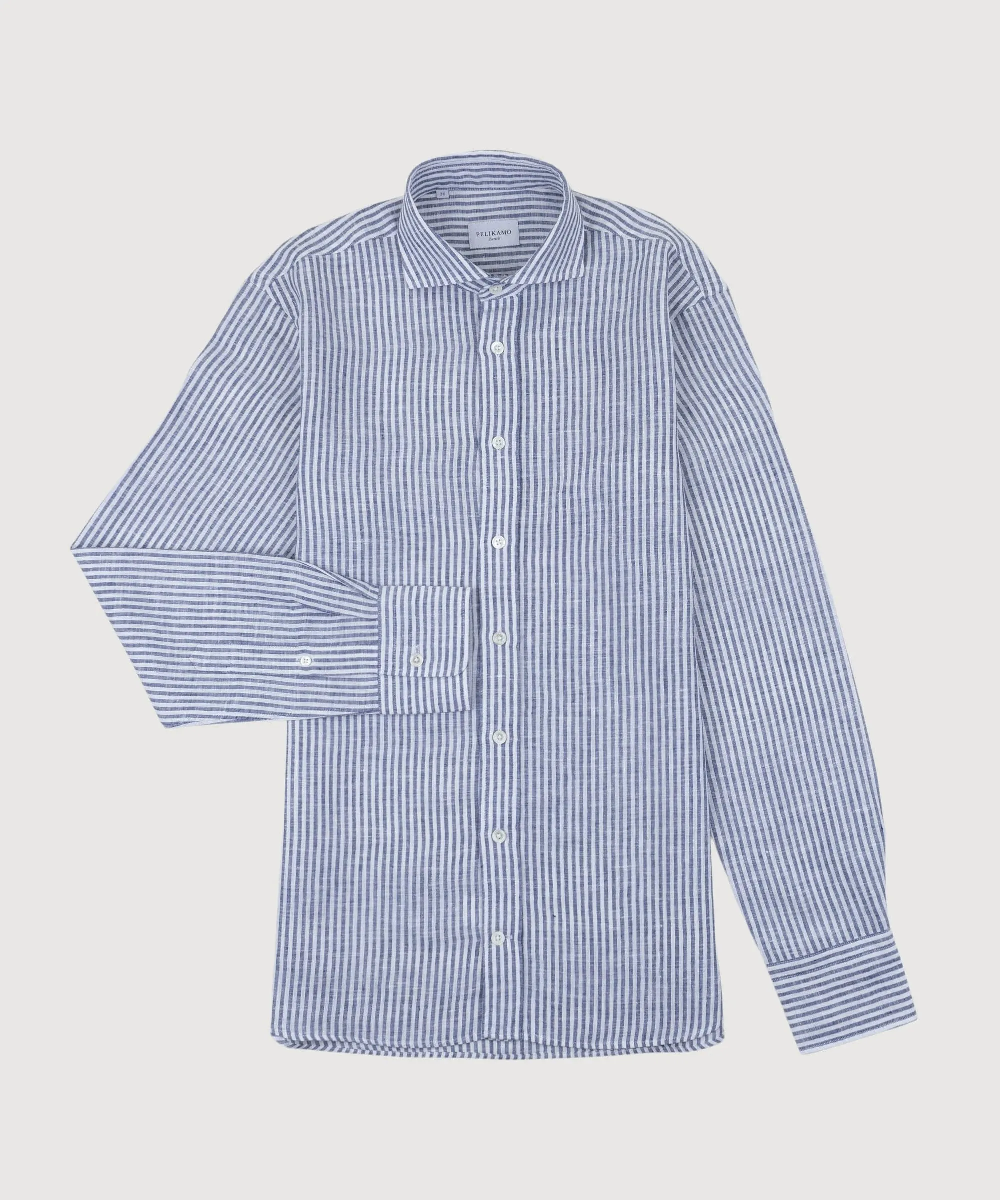 Casual Striped Linen Shirt