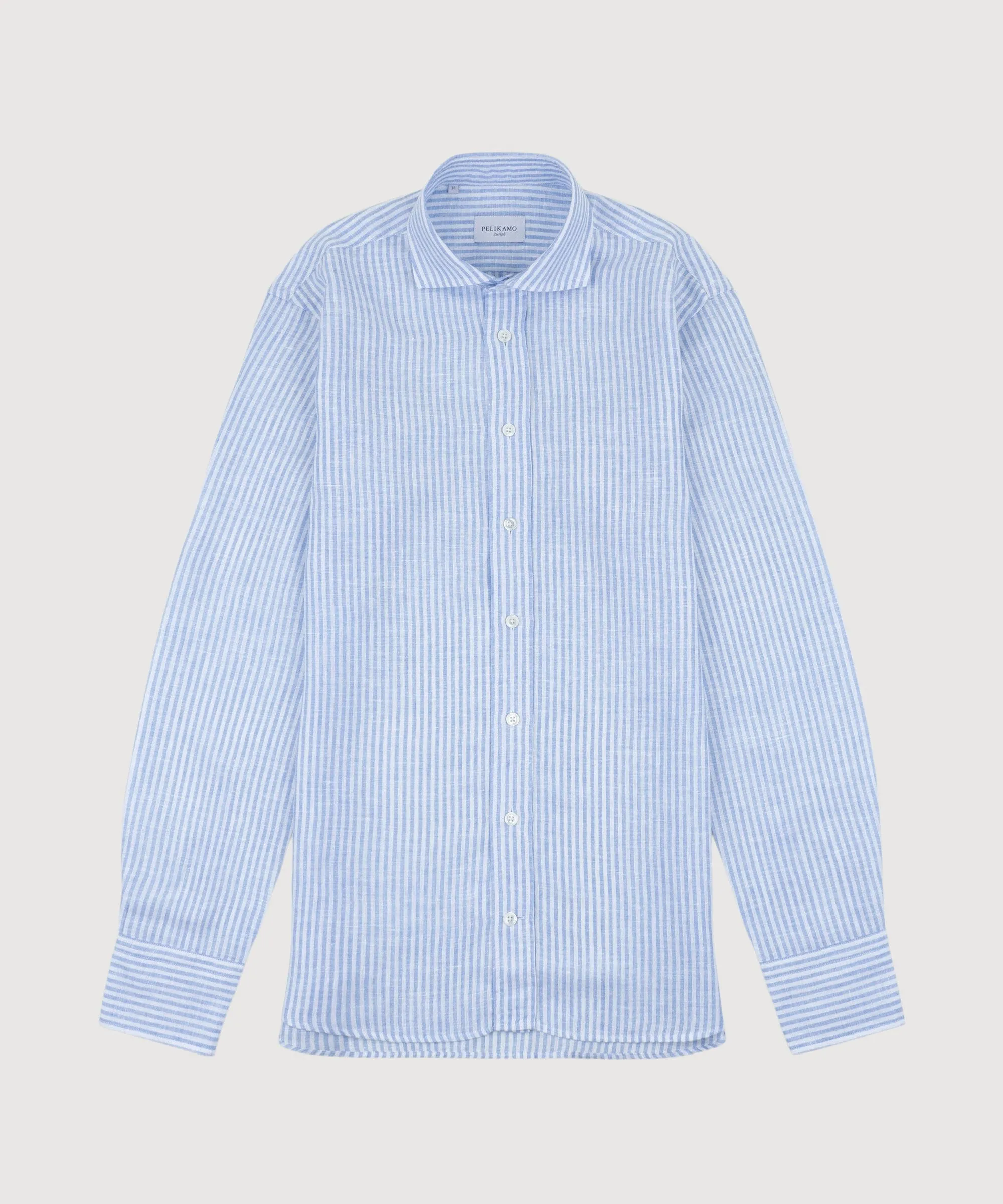 Casual Striped Linen Shirt