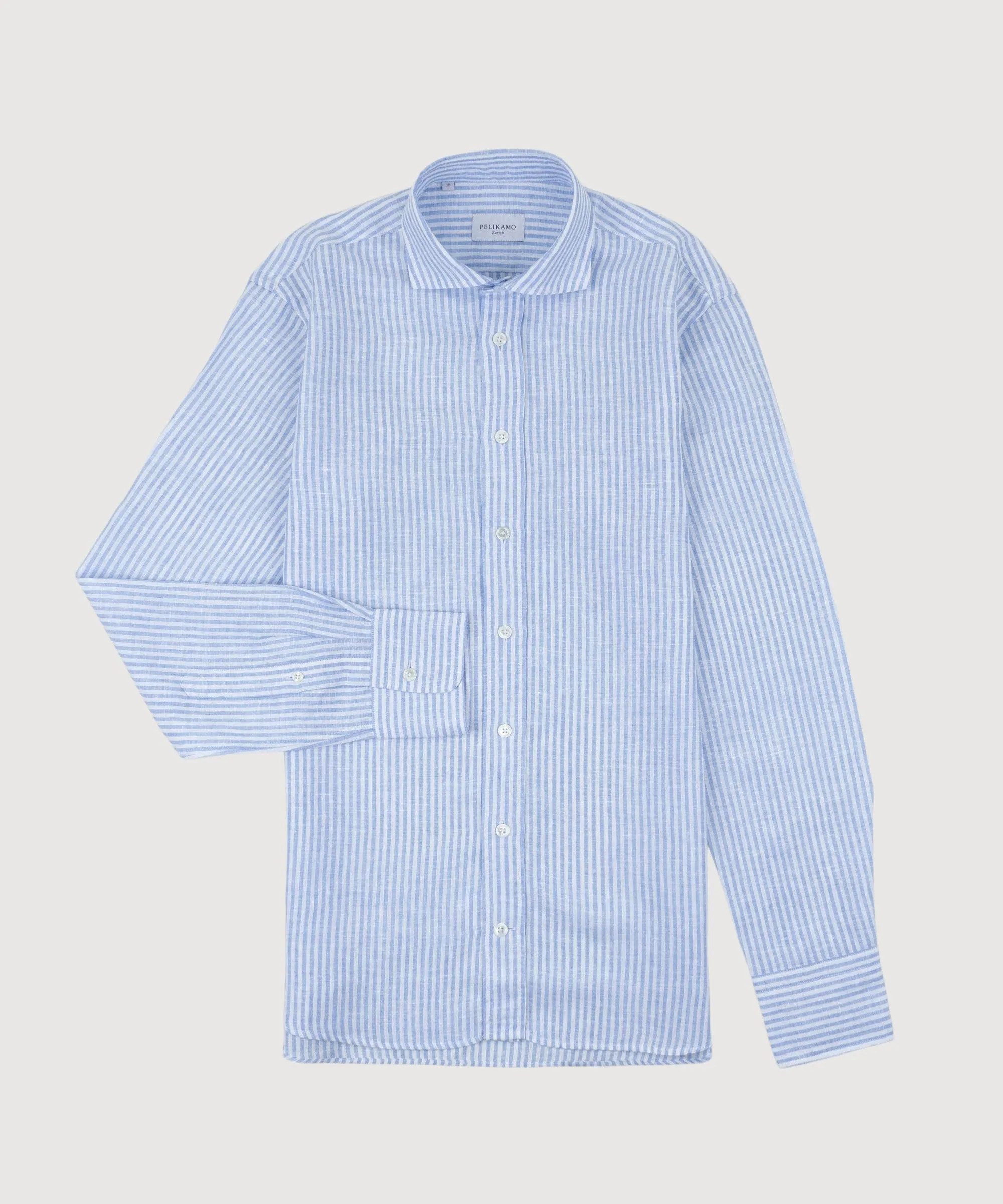 Casual Striped Linen Shirt