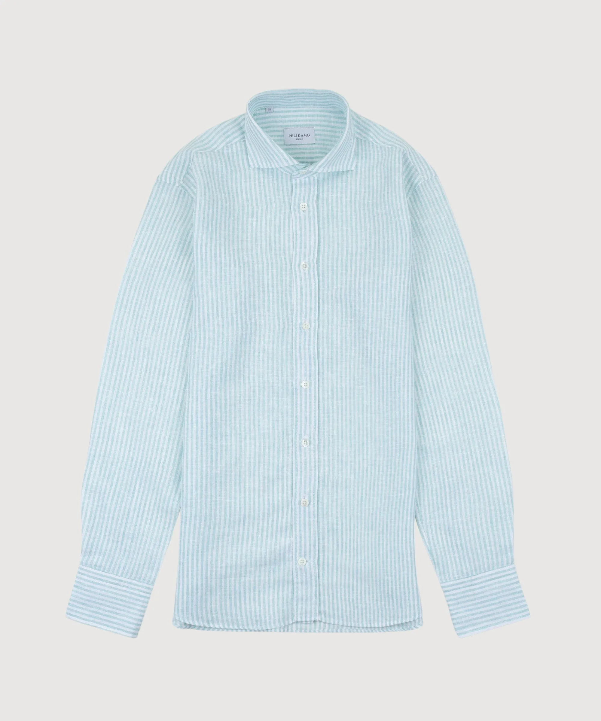 Casual Striped Linen Shirt