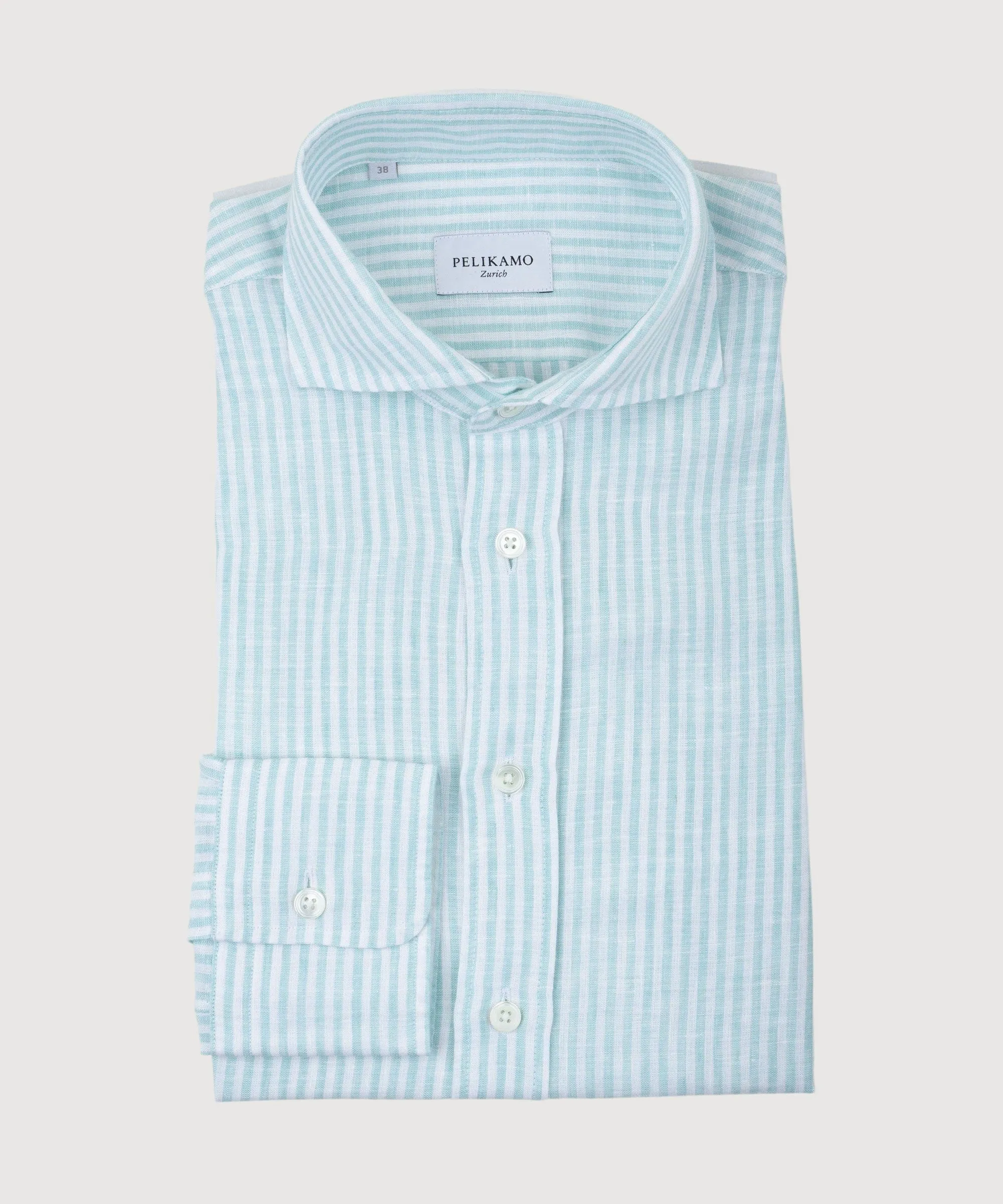 Casual Striped Linen Shirt