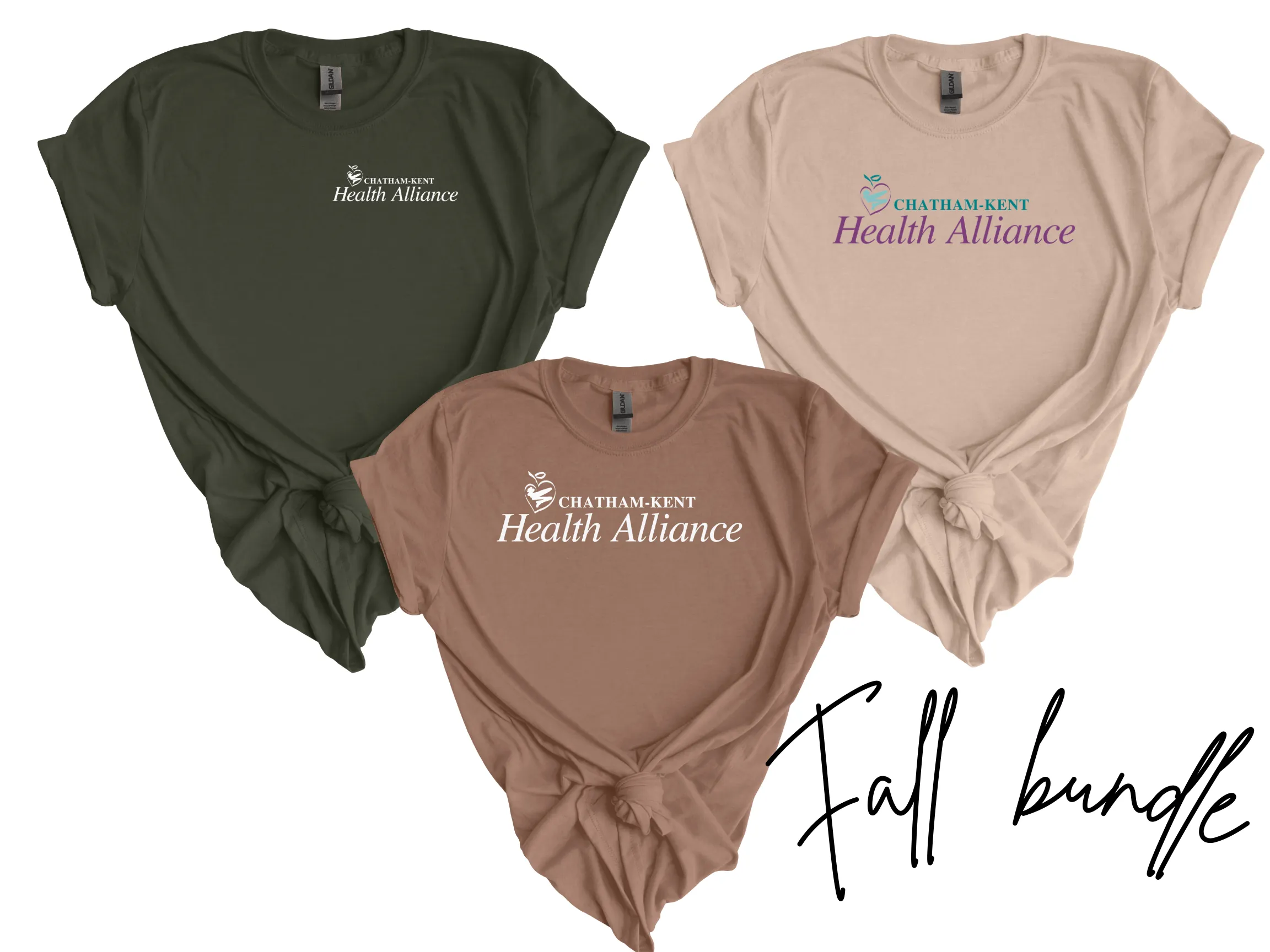 Chatham Kent Health Alliance Fall T-Shirt Bundle