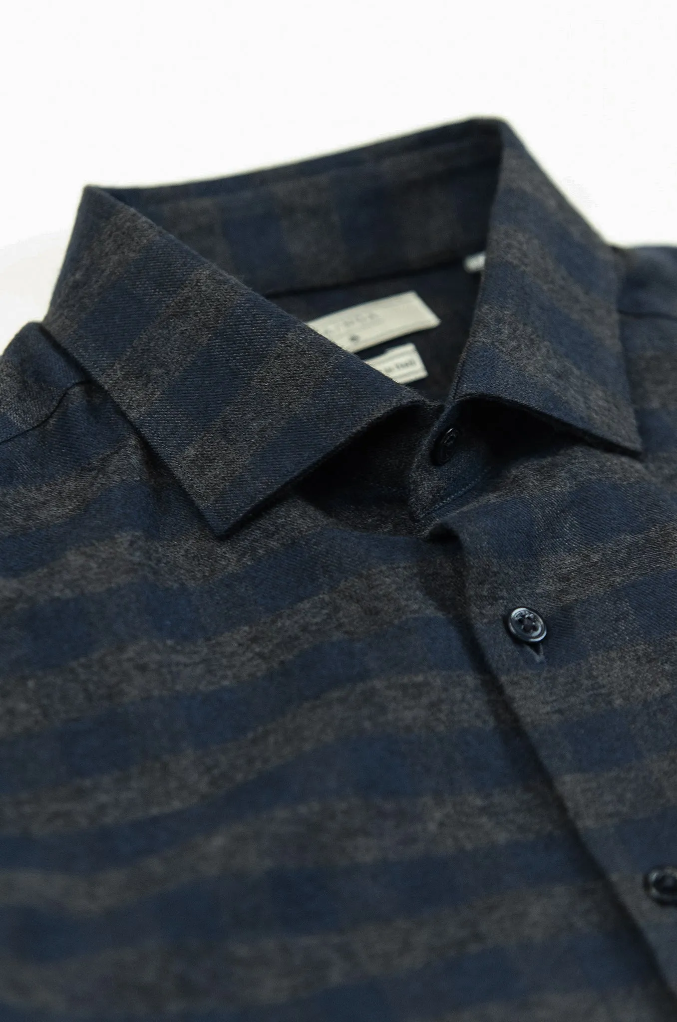 Clamenc Soft Polar Flannel Shirt (check dark grey)