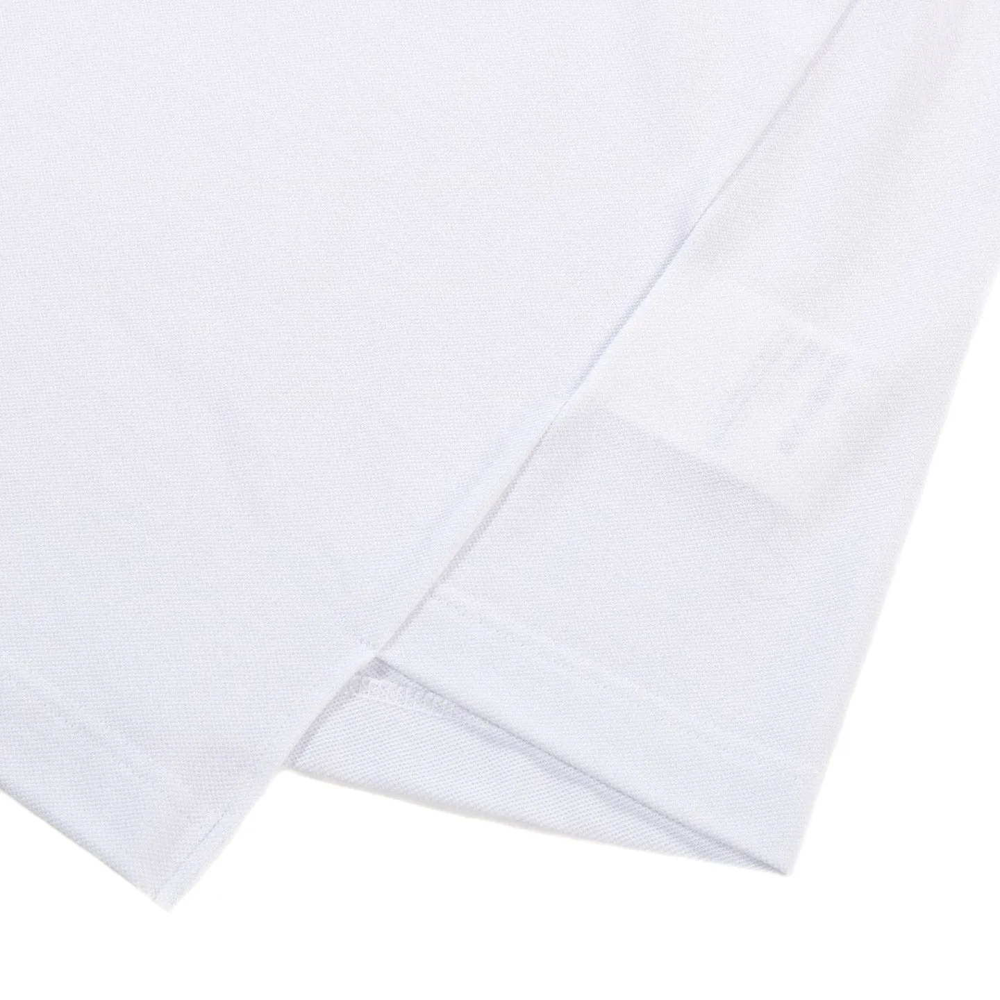 COMME DES GARCONS SHIRT T015 LACOSTE TWISTED POLO WHITE