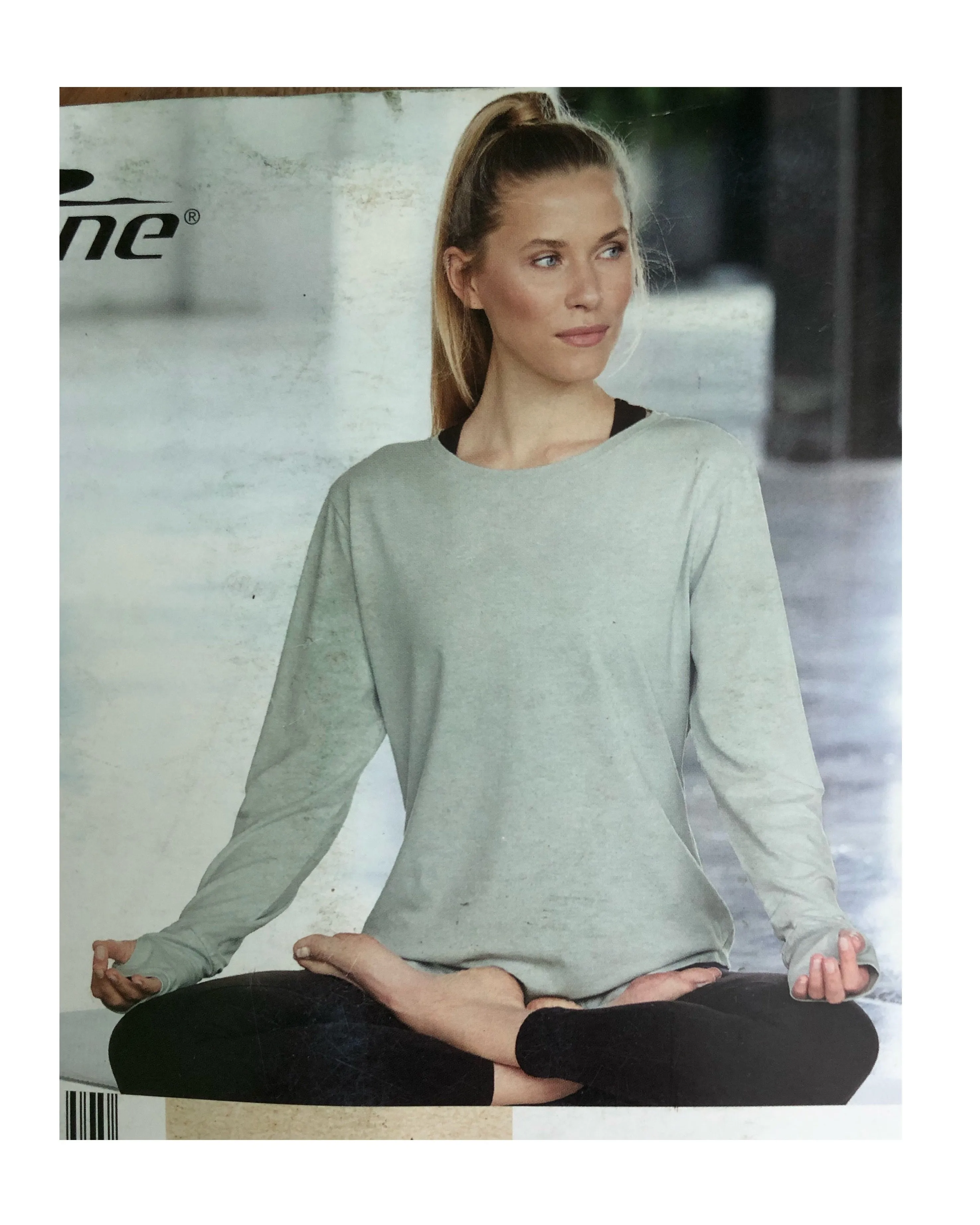 CRANE Yoga Full sleeve T  Grey