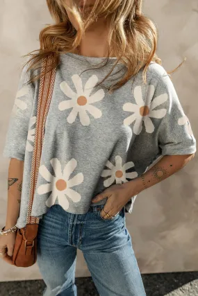 Daisy Flower Casual T Shirt