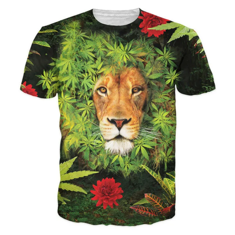 Dank Master Weed Lion Tee