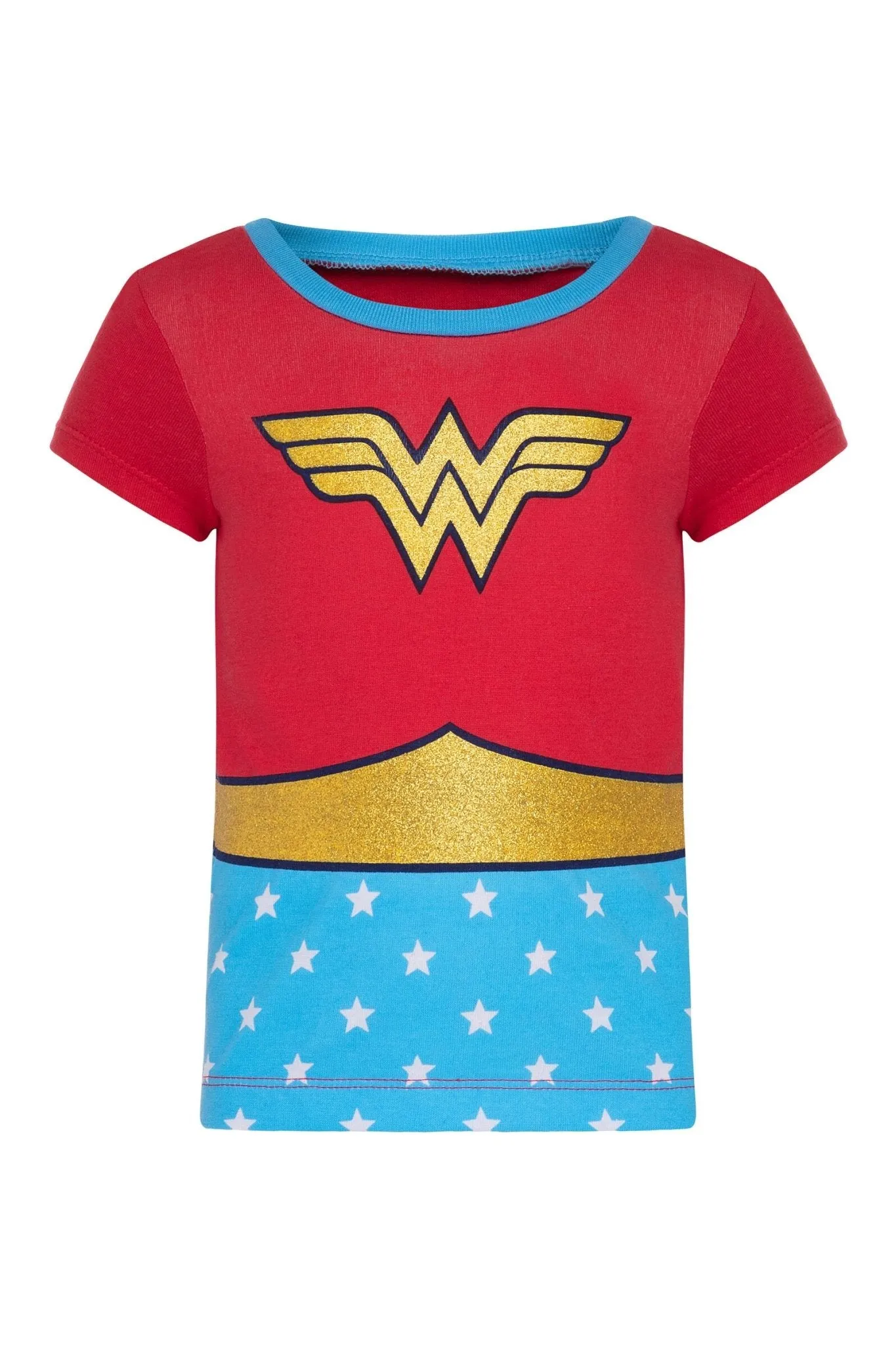 DC Comics Justice League Wonder Woman Costume T-Shirt and Cape