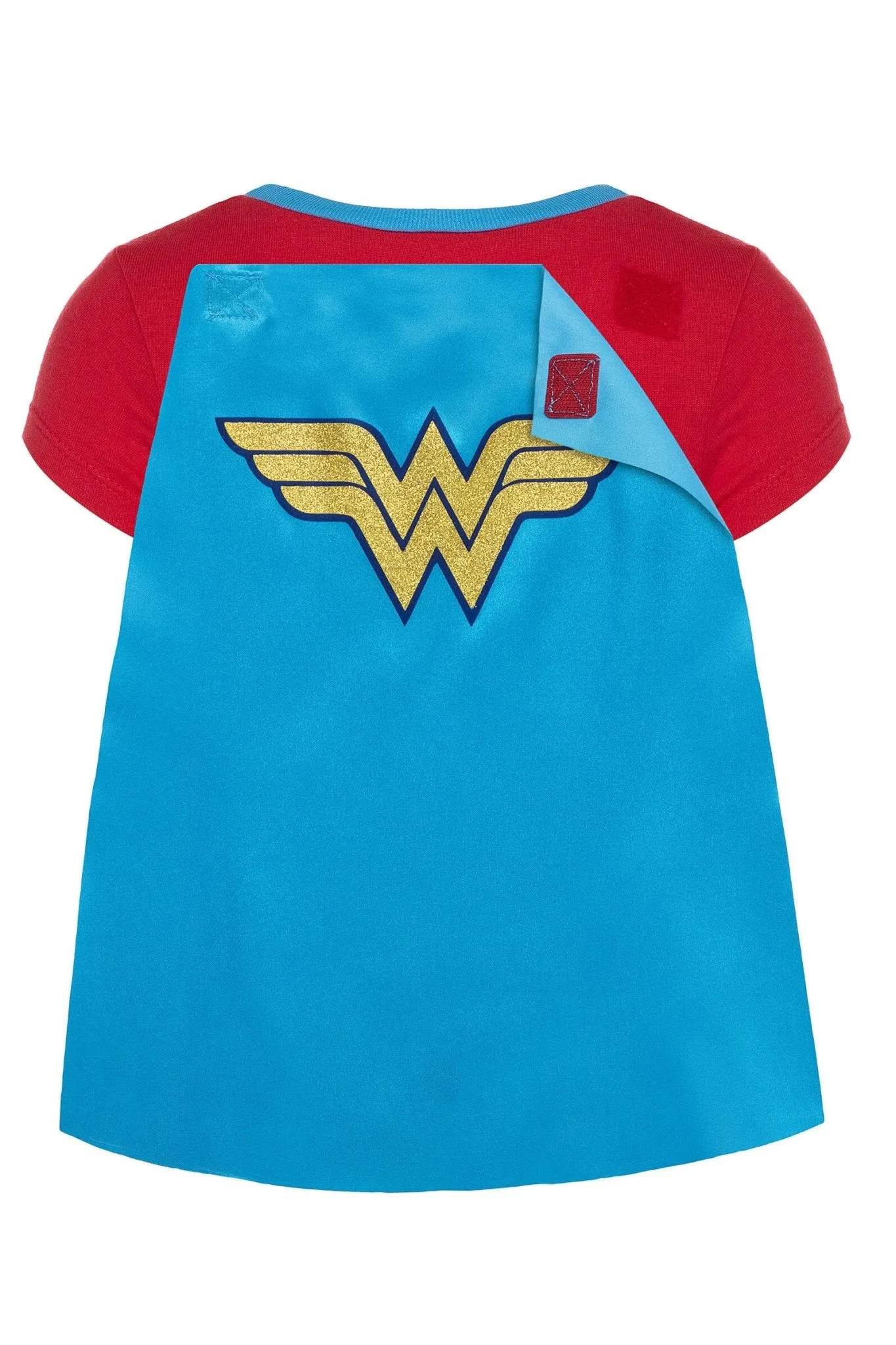 DC Comics Justice League Wonder Woman Costume T-Shirt and Cape