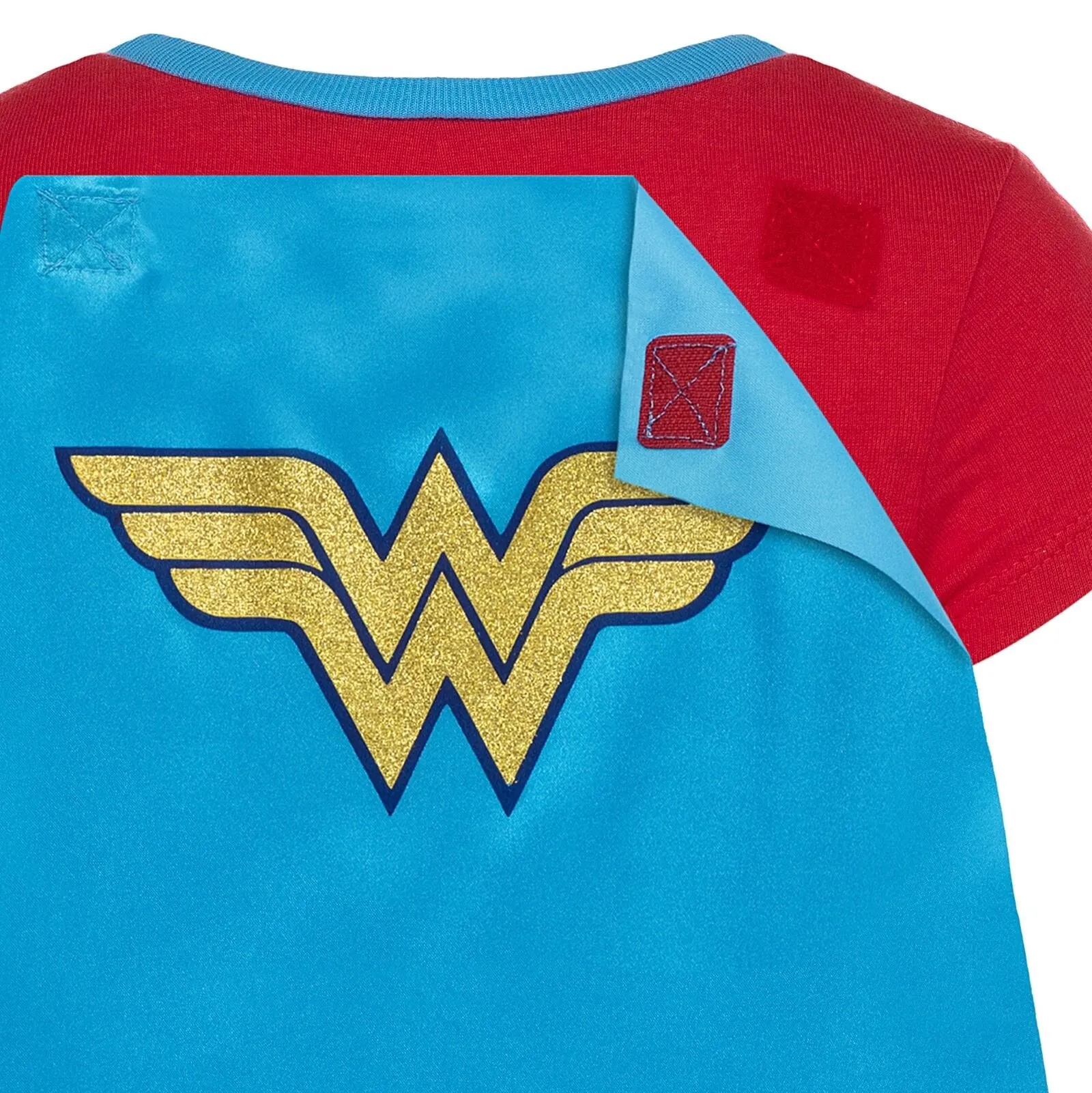 DC Comics Justice League Wonder Woman Costume T-Shirt and Cape