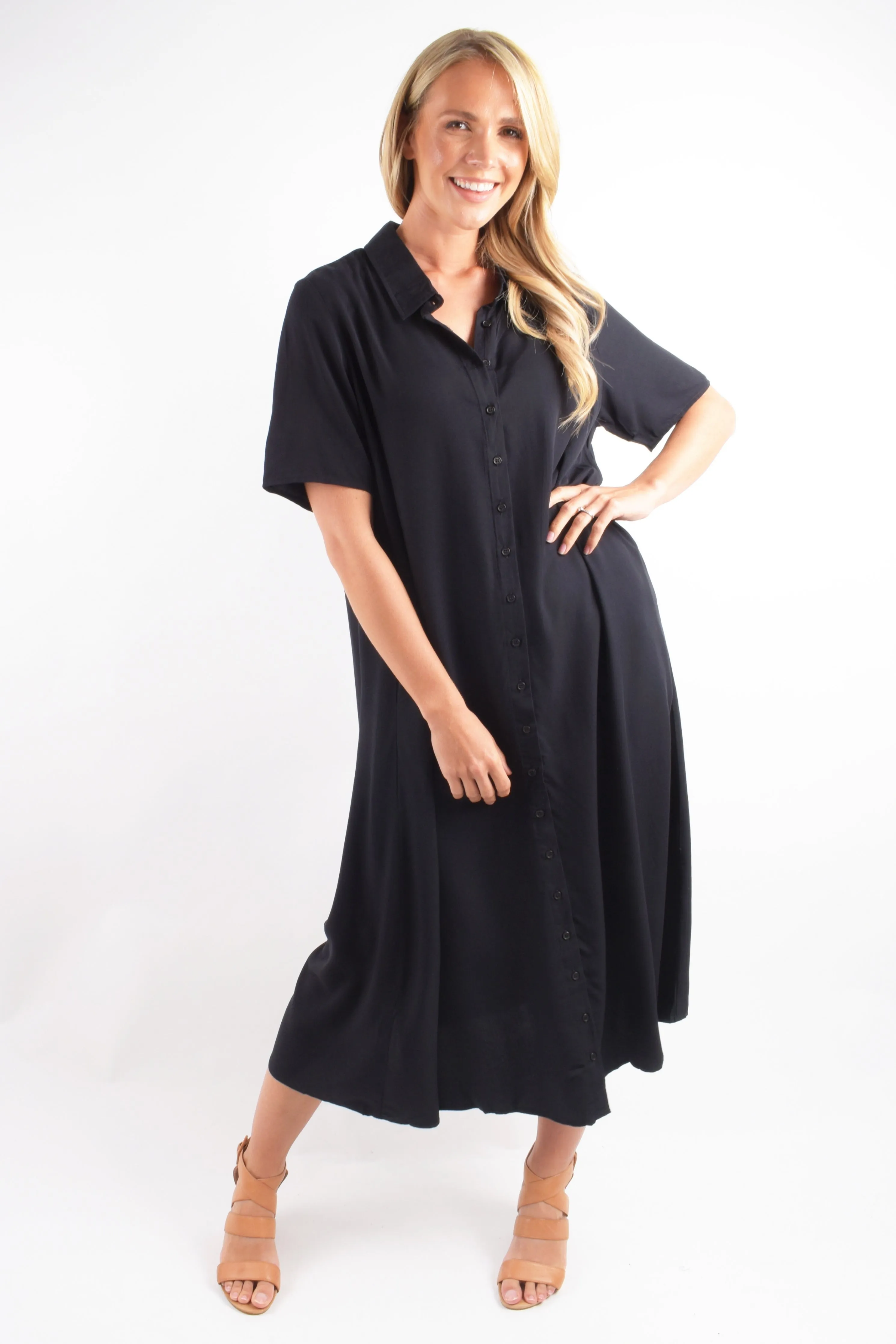 Everyday Maxi Dress in Black