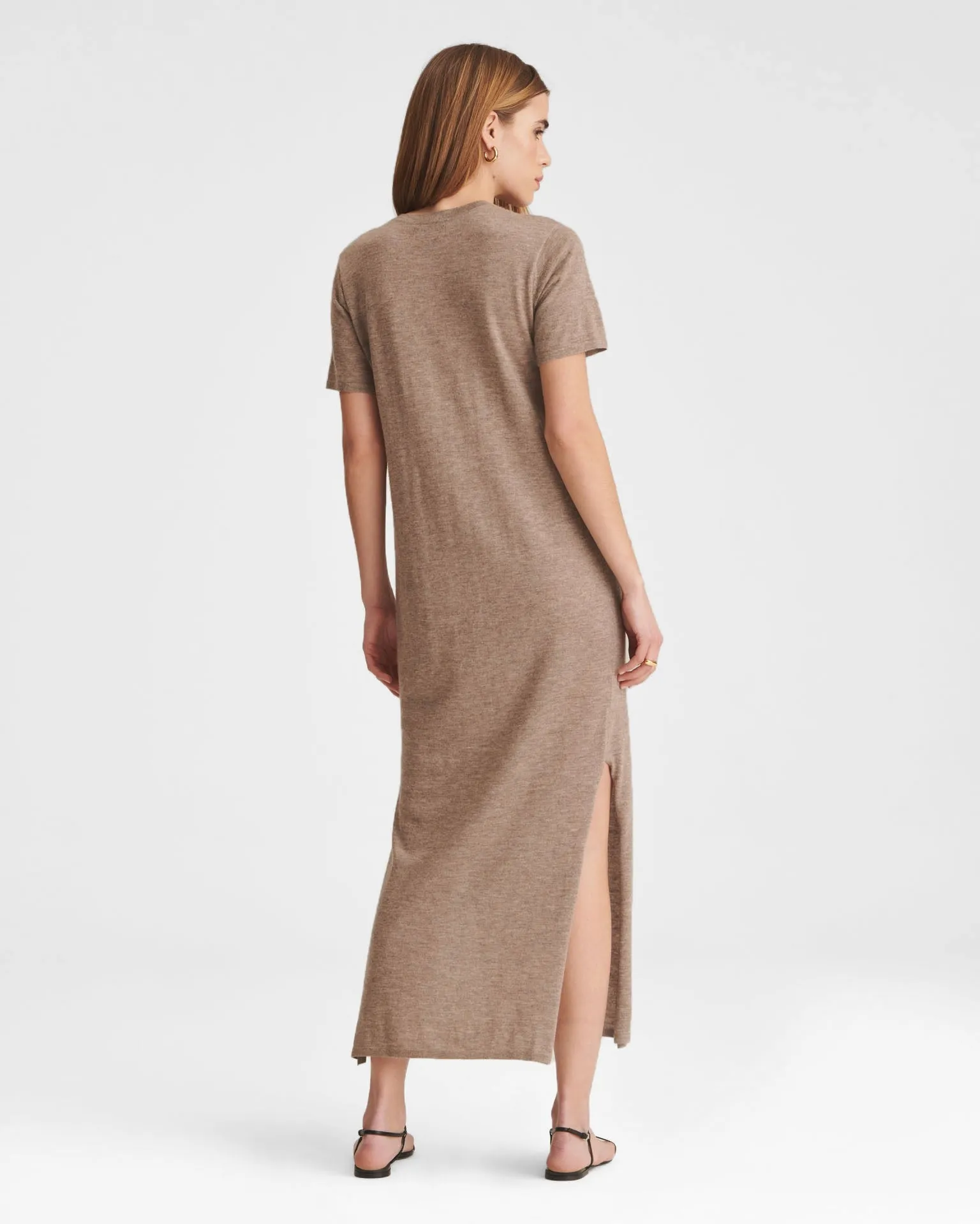 Fancy Cashmere T-Shirt Dress