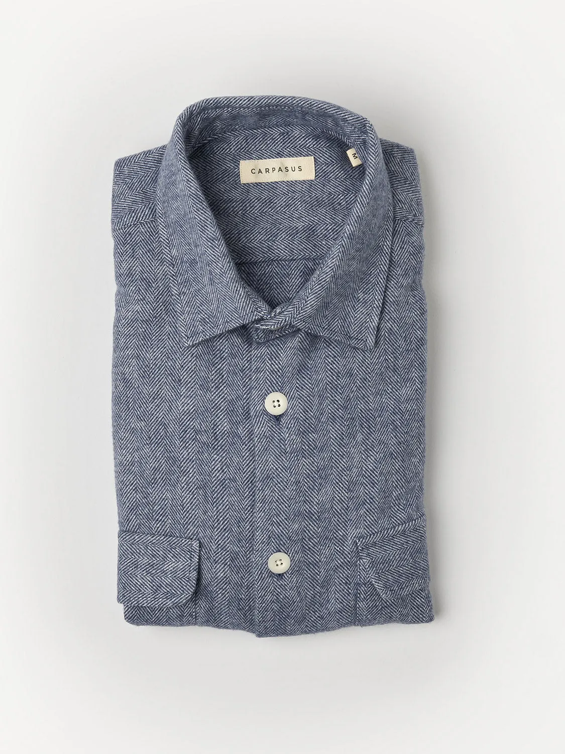 Flannel Shirt Neve Navy