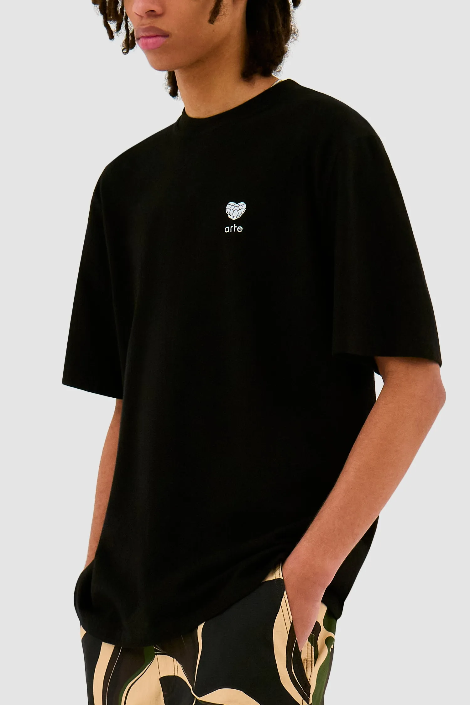 Heart Logo T-shirt - Black