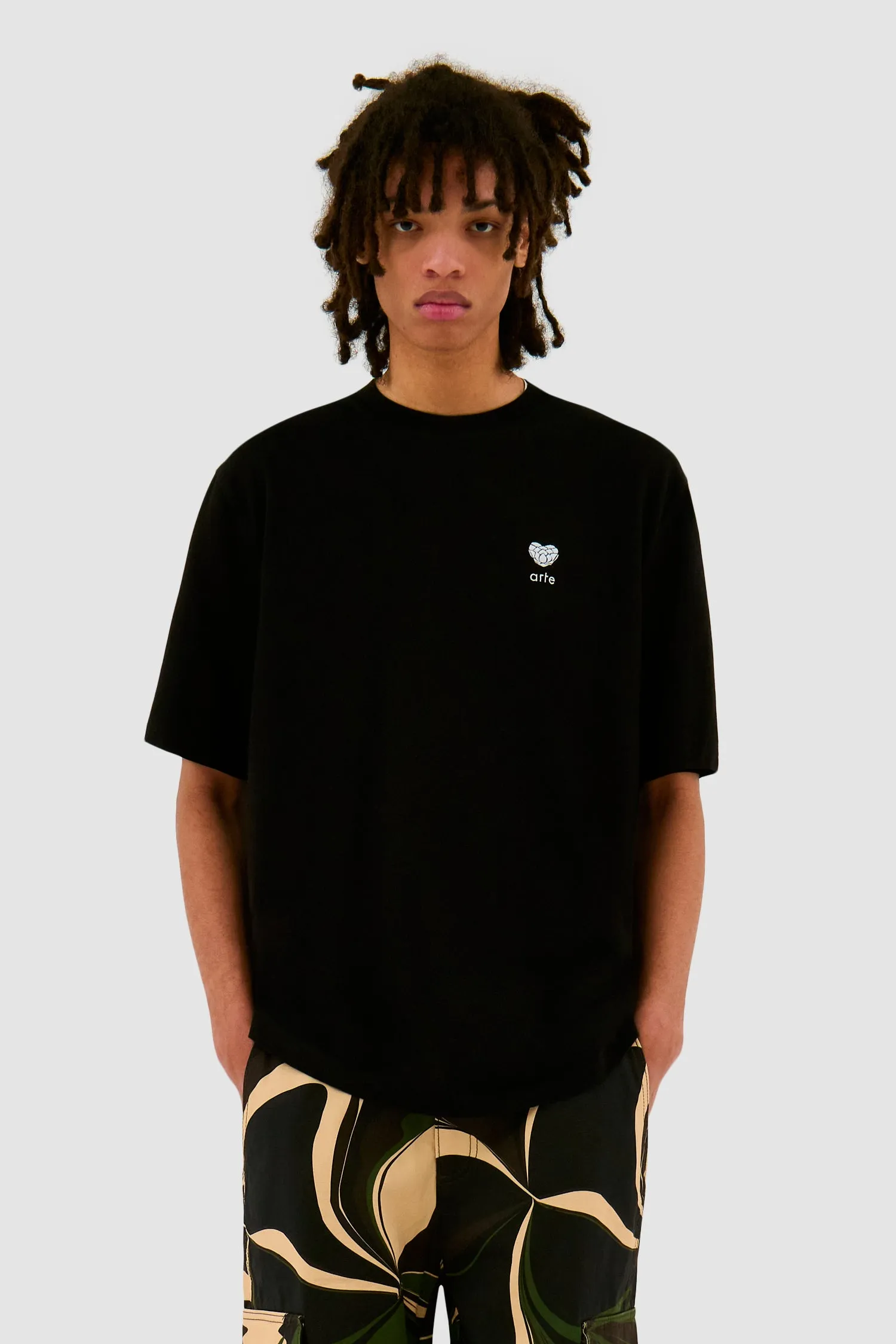 Heart Logo T-shirt - Black