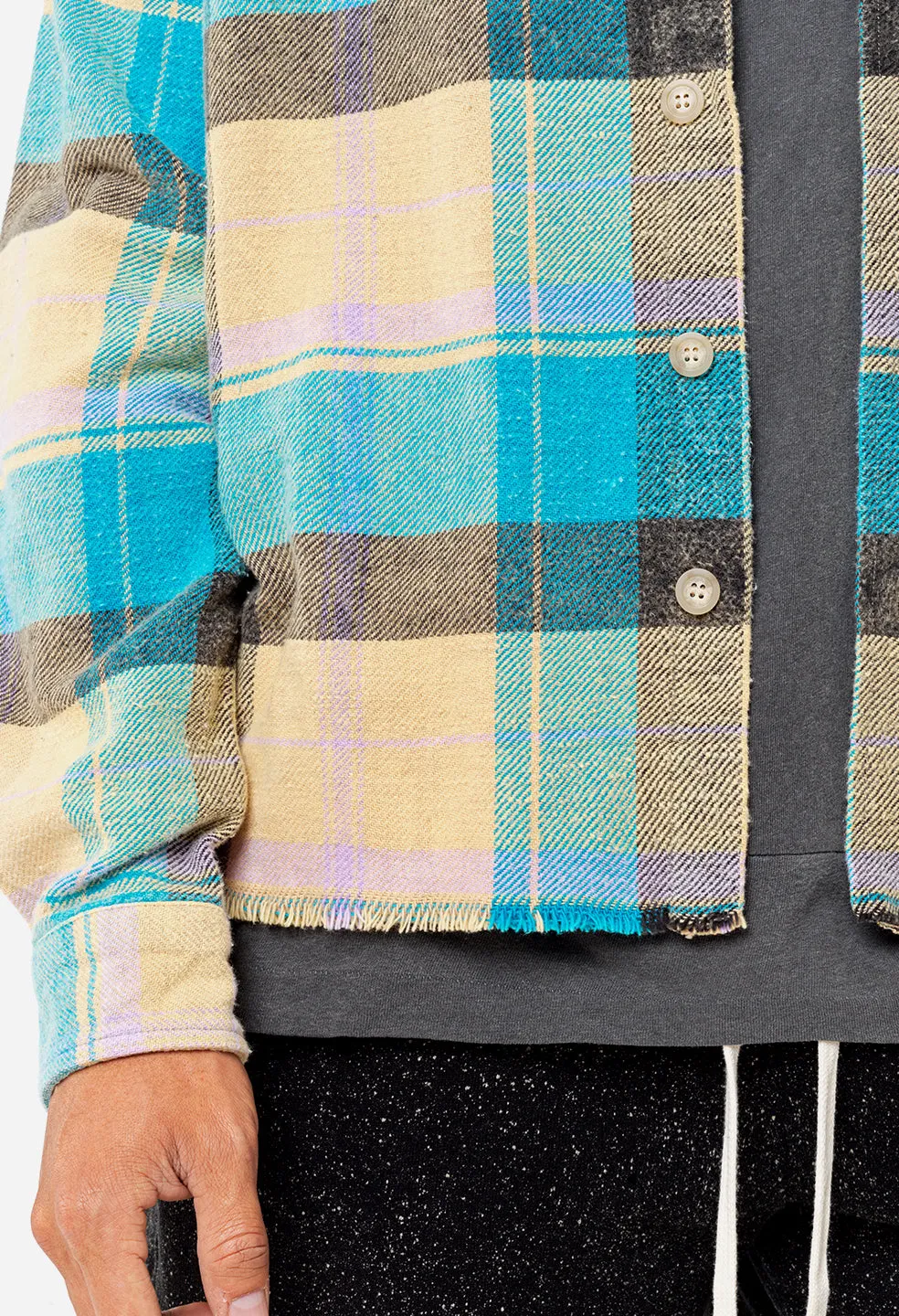 Hemi Oversized Shirt / Santa Fe Plaid