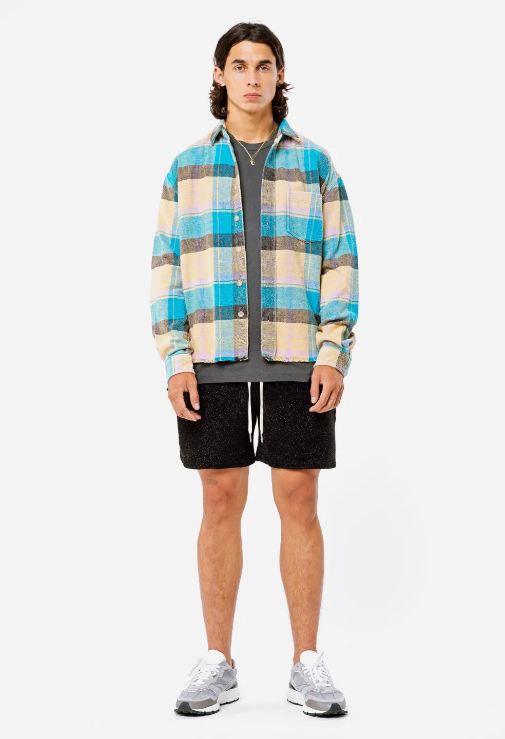 Hemi Oversized Shirt / Santa Fe Plaid