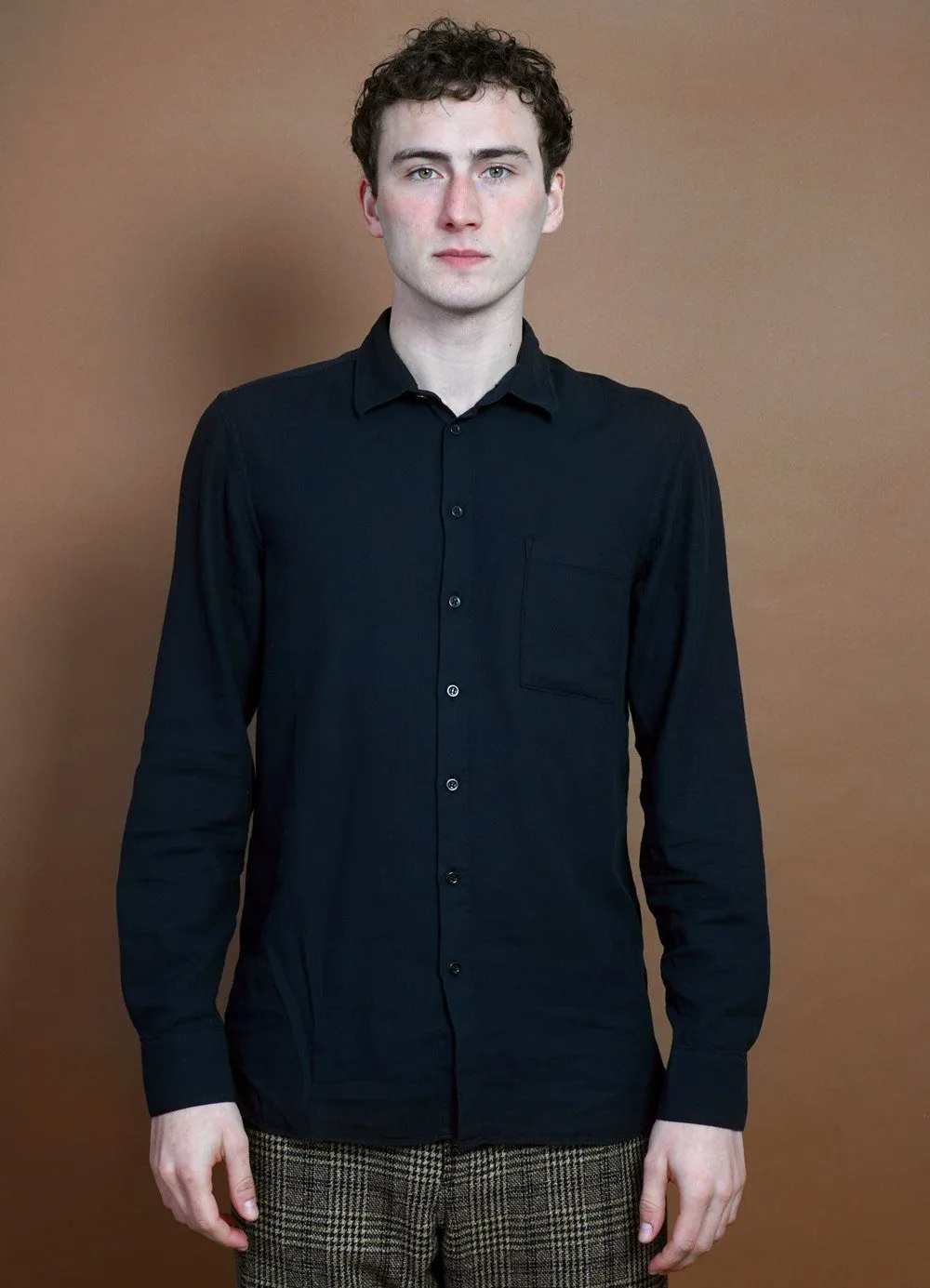 HENNING | Casual Classic Shirt | Black