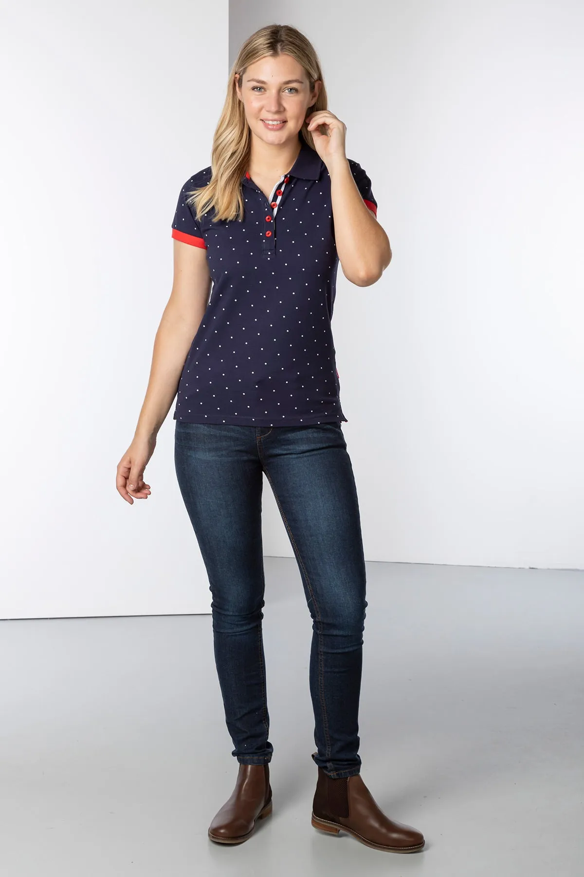 Ladies Limited Edition Navy Polo Shirt