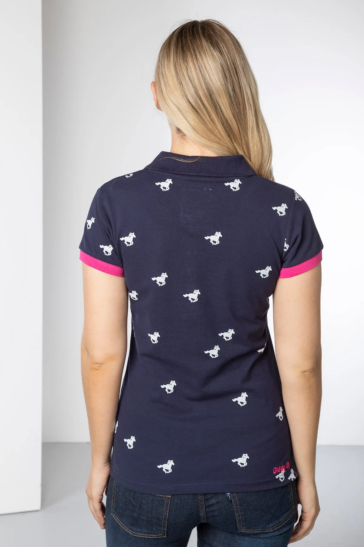 Ladies Limited Edition Navy Polo Shirt