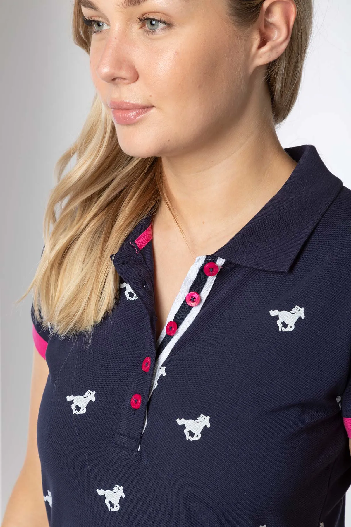 Ladies Limited Edition Navy Polo Shirt