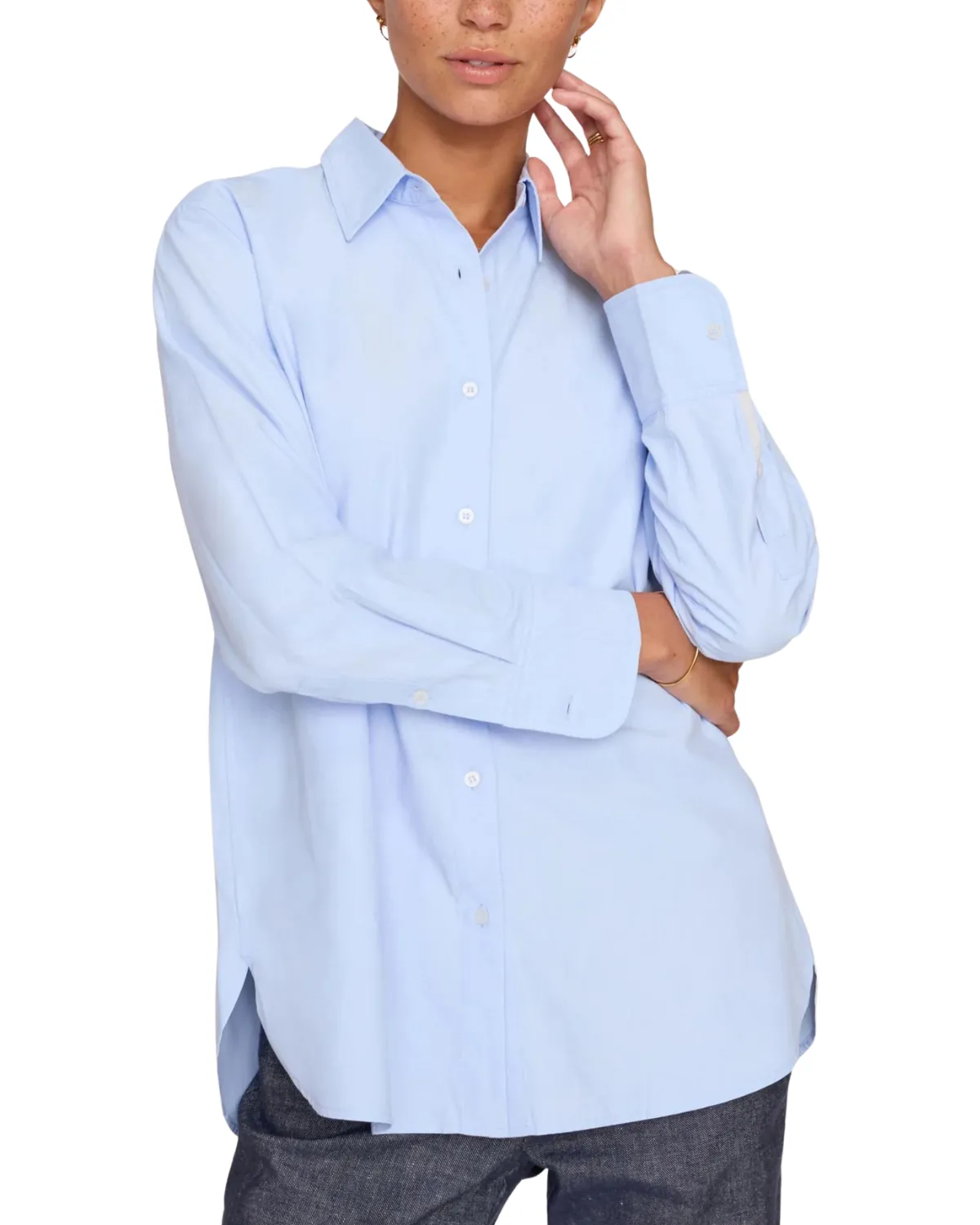 Lark Shirt (Oxford Blue)