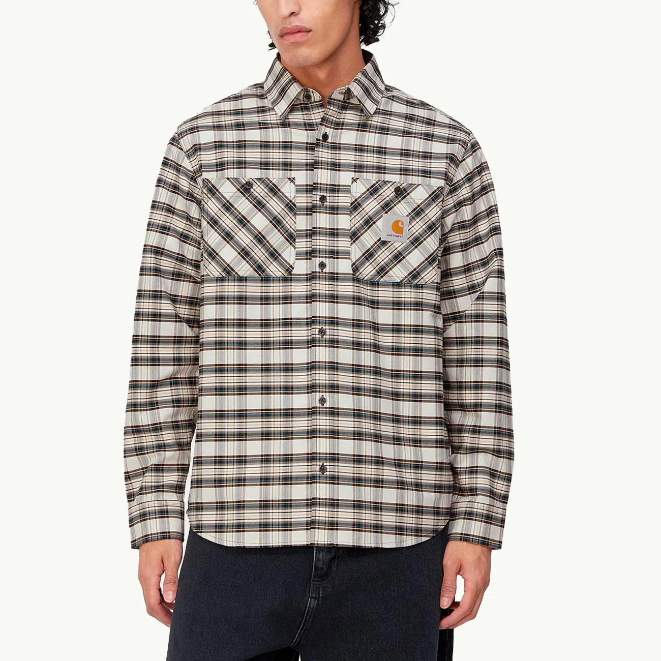 LS SOLANDER CHECK SHIRT WAX