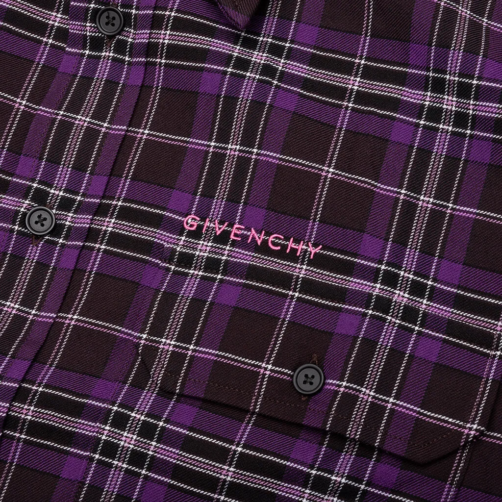 Lumberjack Shirt - Dark Purple