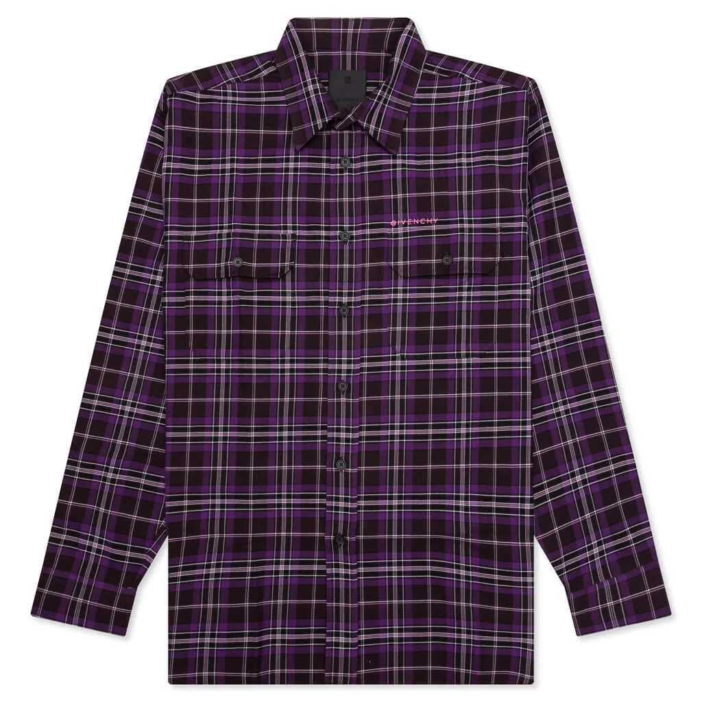 Lumberjack Shirt - Dark Purple