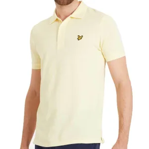 Lyle And Scott Plain Polo Shirt - Butter Cream Yellow