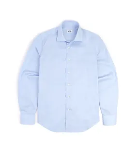 MCR Slim Pinpoint Shirt: Light Blue