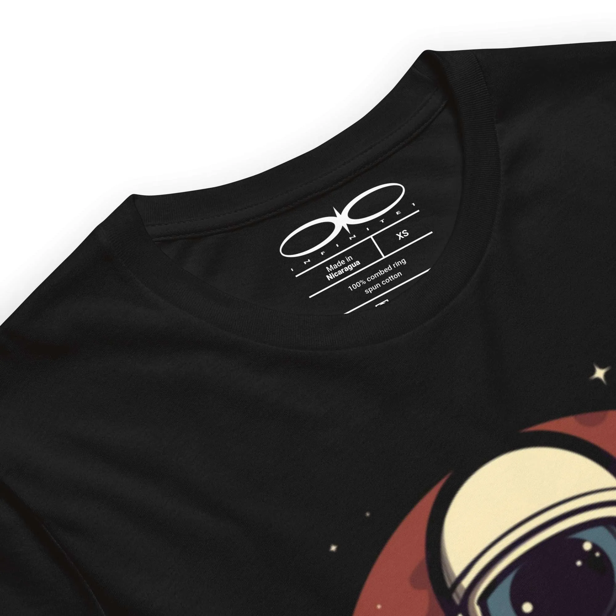 Men's Coffee Cosmos And Spaceman Graphic Tee