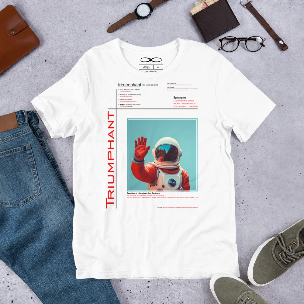 Men's Concept And Astronaut Graphic Tee