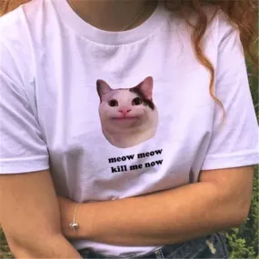 Meow Meow T-Shirt 😐