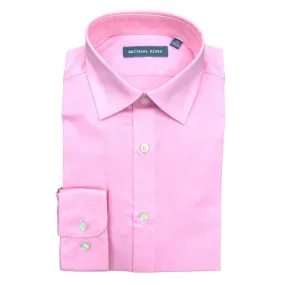 Michael Kors Boys Pink Dress Shirt_ LY0003