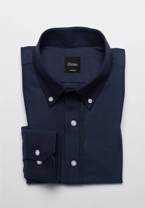 NAVY BLUE OXFORD SHIRT