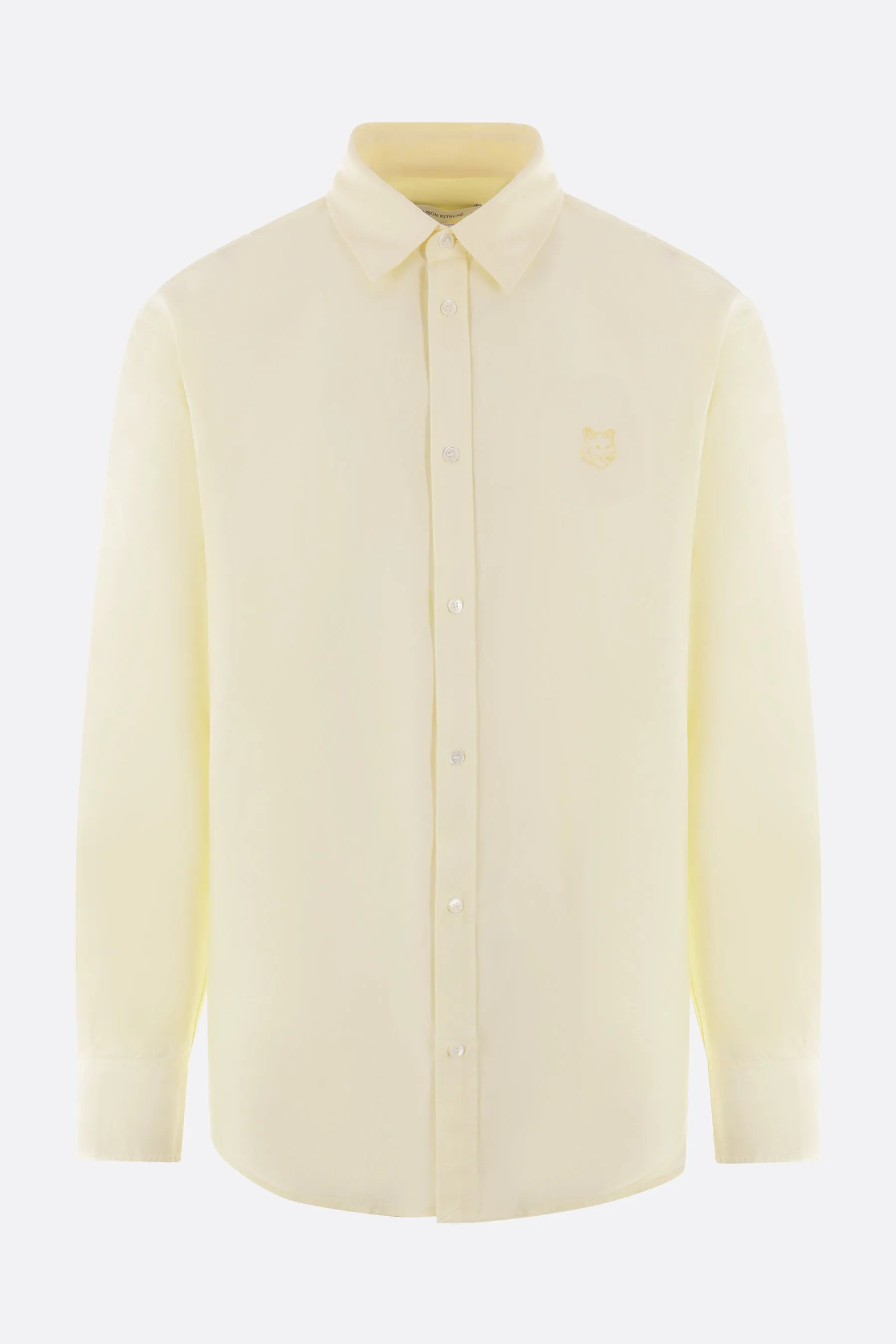 Oxford shirt with Contour Fox Head embroidery