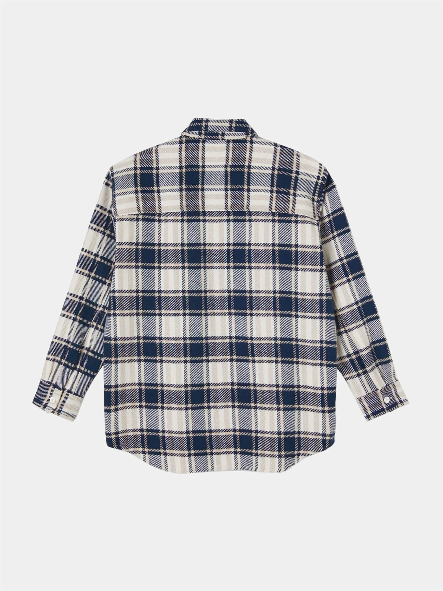 Polar Big Boy Flannel Shirt - Navy