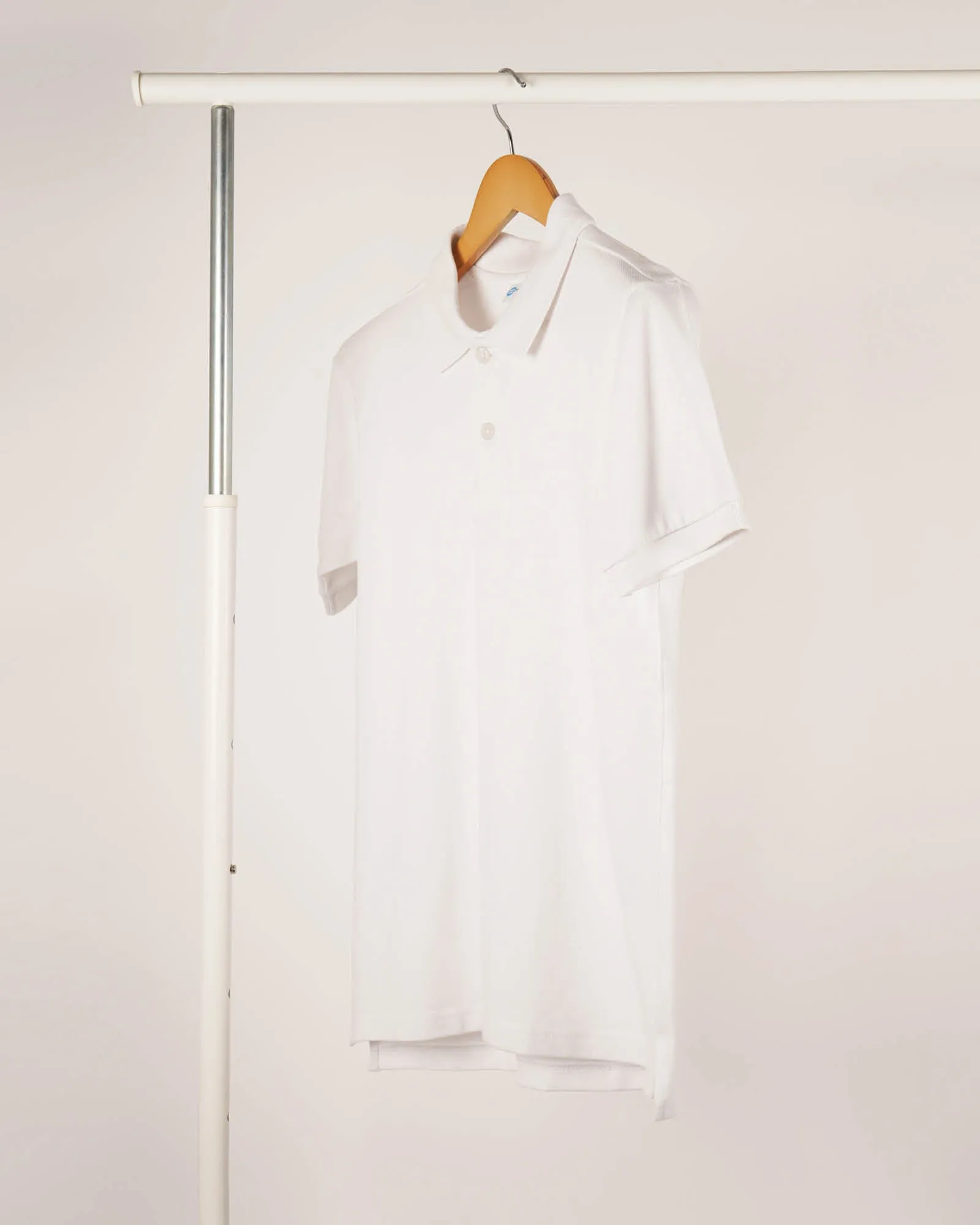 Polo: Solid White